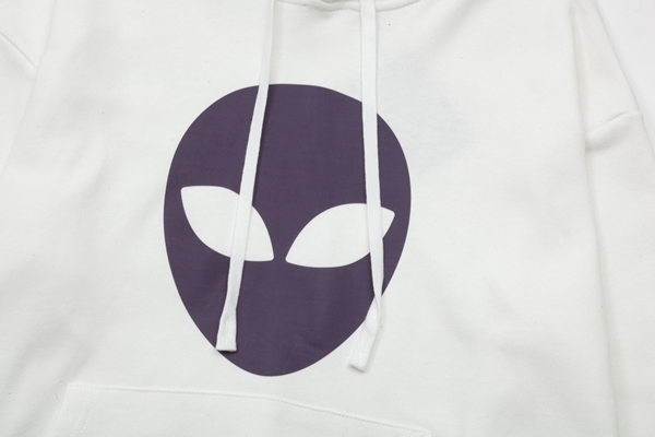 ブランドパーカー側面デザイン